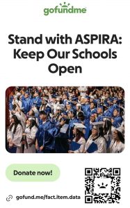 Stand with ASPIRA: Keep Our Schools Open